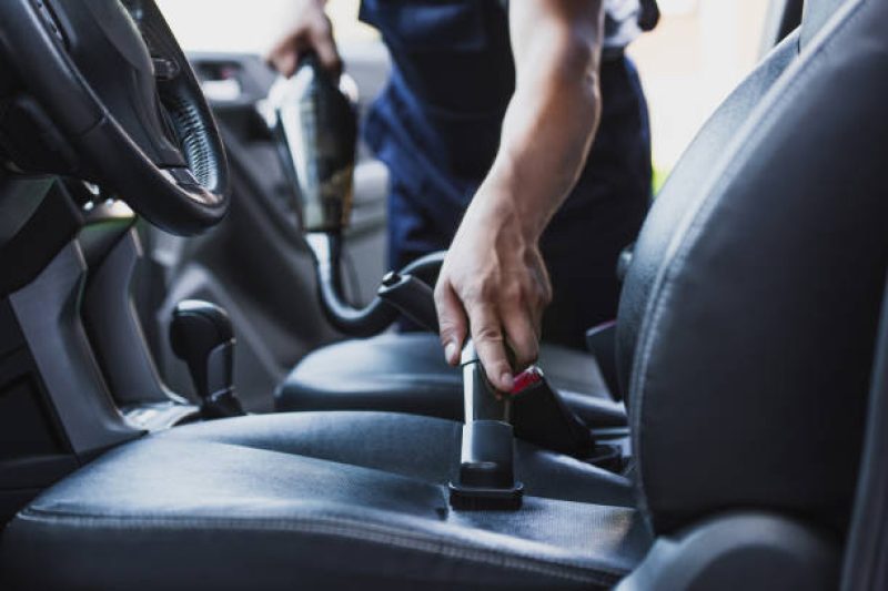 interior car cleaning